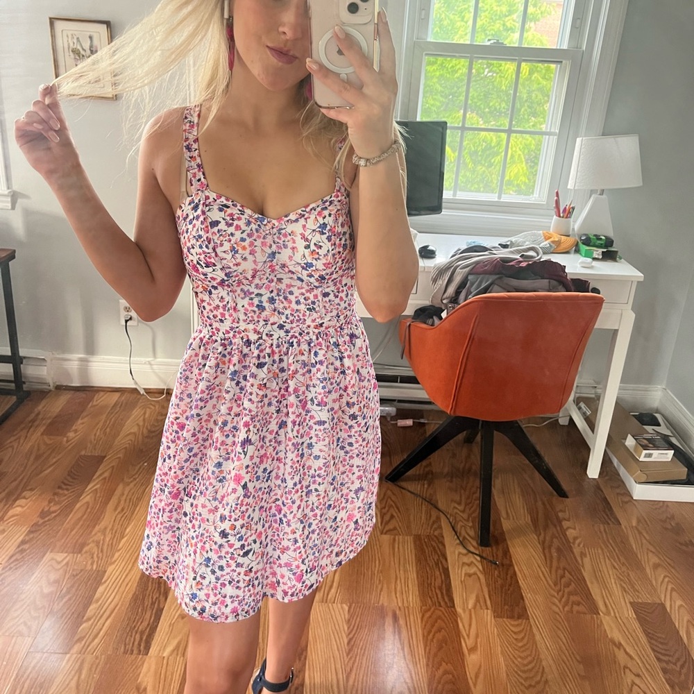 Floral Pink Dress